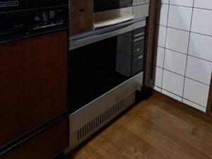 神奈川のキッチン取付け隊　ガスオーブンの取替　施工後